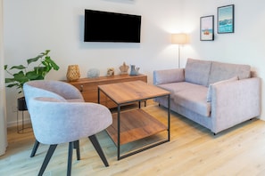 Comfort-Bungalow, Gartenblick | 1 Schlafzimmer, Zimmersafe, Bügeleisen/Bügelbrett, kostenloses WLAN