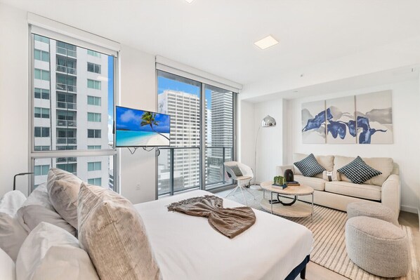 1 bedroom, desk, iron/ironing board, free WiFi