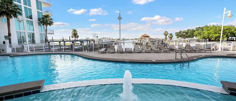 Indoor pool, a heated pool