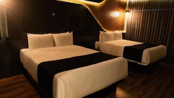 Twin Room | In-room safe, desk, blackout curtains, iron/ironing board