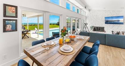 🌊 Luxury Coastal House ON THE BEACH w/Oceanfront Pool & VIEWS!