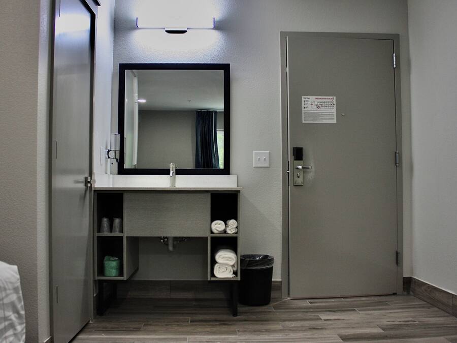 Enkeltrom, 1 kingsize-seng | Bad