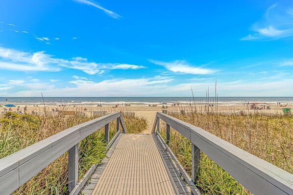 Beach nearby