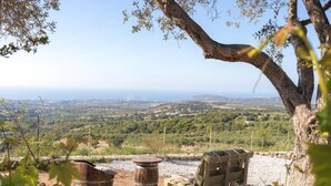 View from property - Villa in Prines With Private Pool (Rethymno)