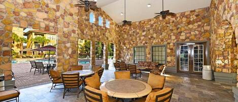 Restauration en plein air