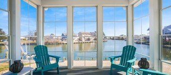 The Lighthouse | Luxury Waterfront Retreat w/ Dock, Fireplace, Pools, Marina, & Golf