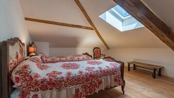 2 slaapkamers, beddengoed