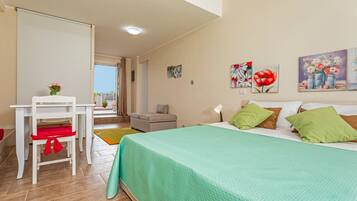 1 Schlafzimmer, kostenloses WLAN, Bettwäsche