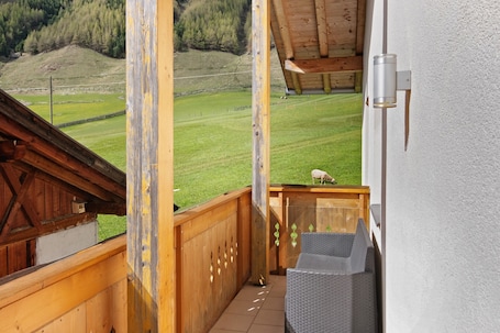 Property grounds. Apartment "Edelweiss" with mountain view, private terrace and Wi-Fi