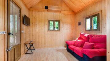 Televisor i llar de foc