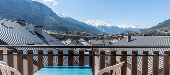 Apartment 'La Favière' with Mountain View, Balcony and Wi-Fi