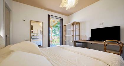 Zimmer 'Bambù' mit gemeinsamer Terrasse, Wi-Fi und Klimaanlage