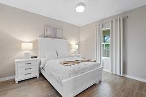 2 bedrooms, desk, iron/ironing board, free WiFi