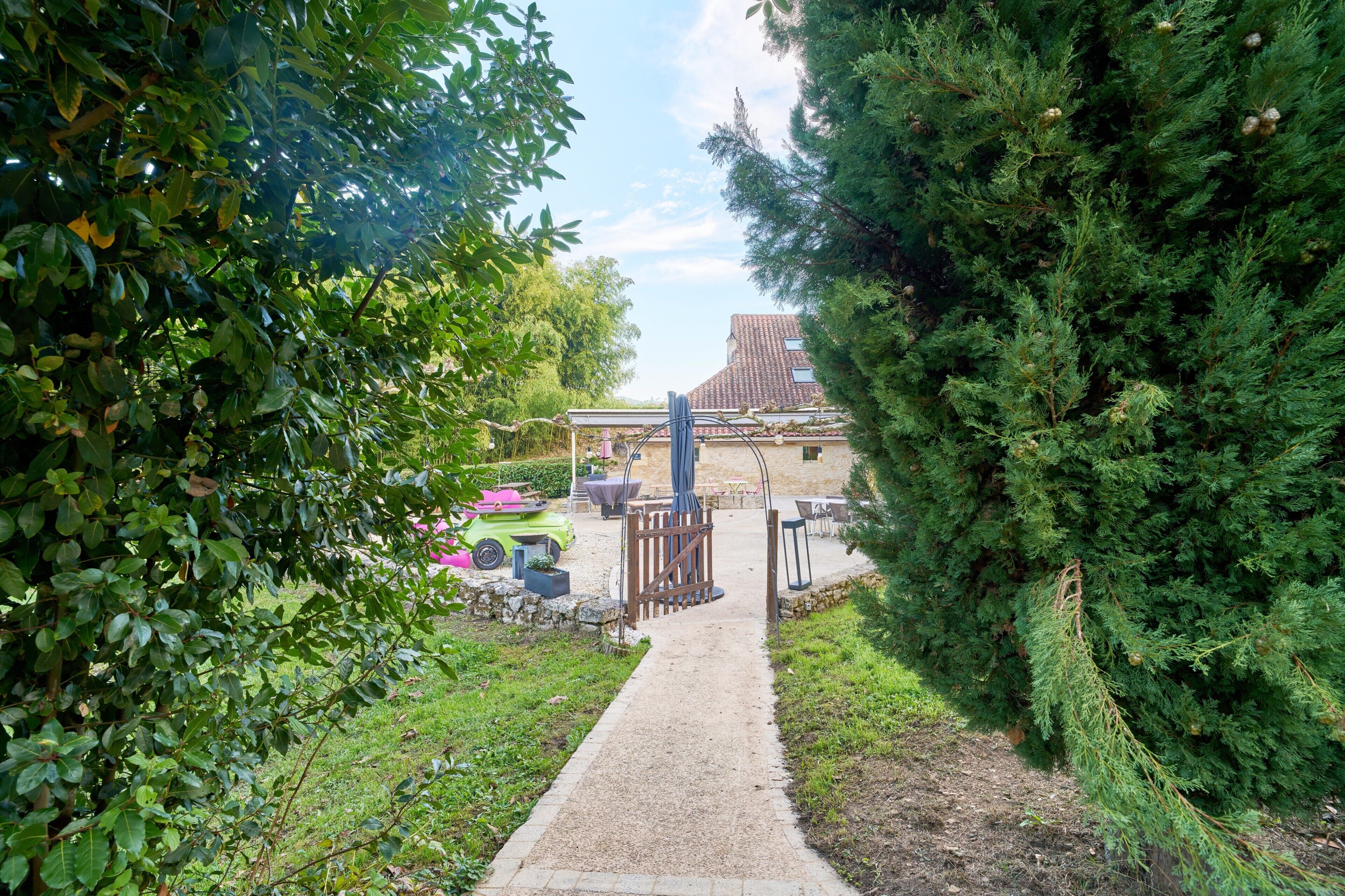 Enceinte de l’hébergement