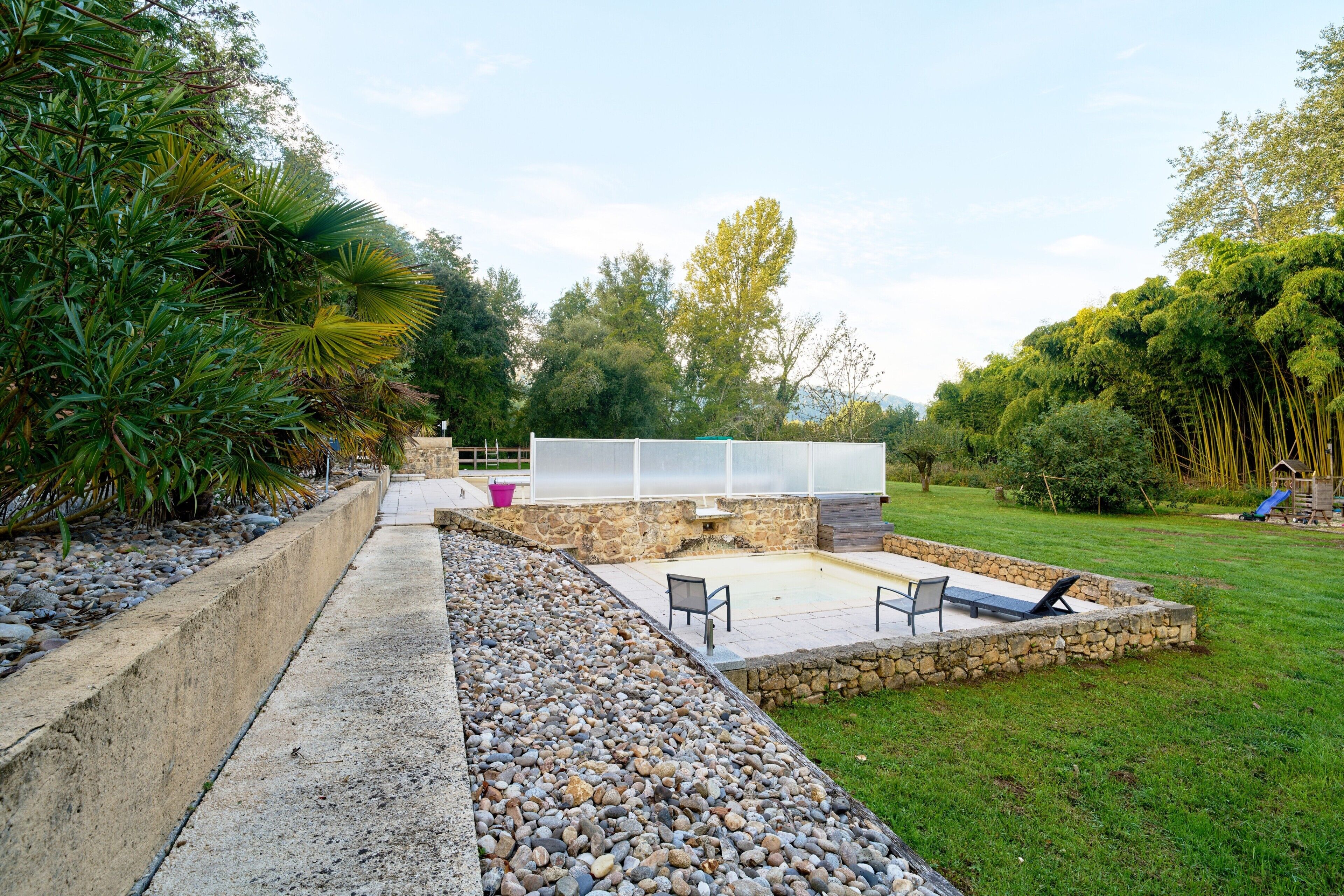 Enceinte de l’hébergement