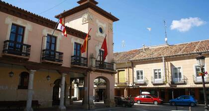 Country House 'El Encuentro' with Traditional Adobe and Wood Architecture