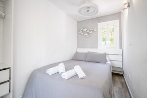 1 Schlafzimmer, Bügeleisen/Bügelbrett, kostenloses WLAN, Bettwäsche