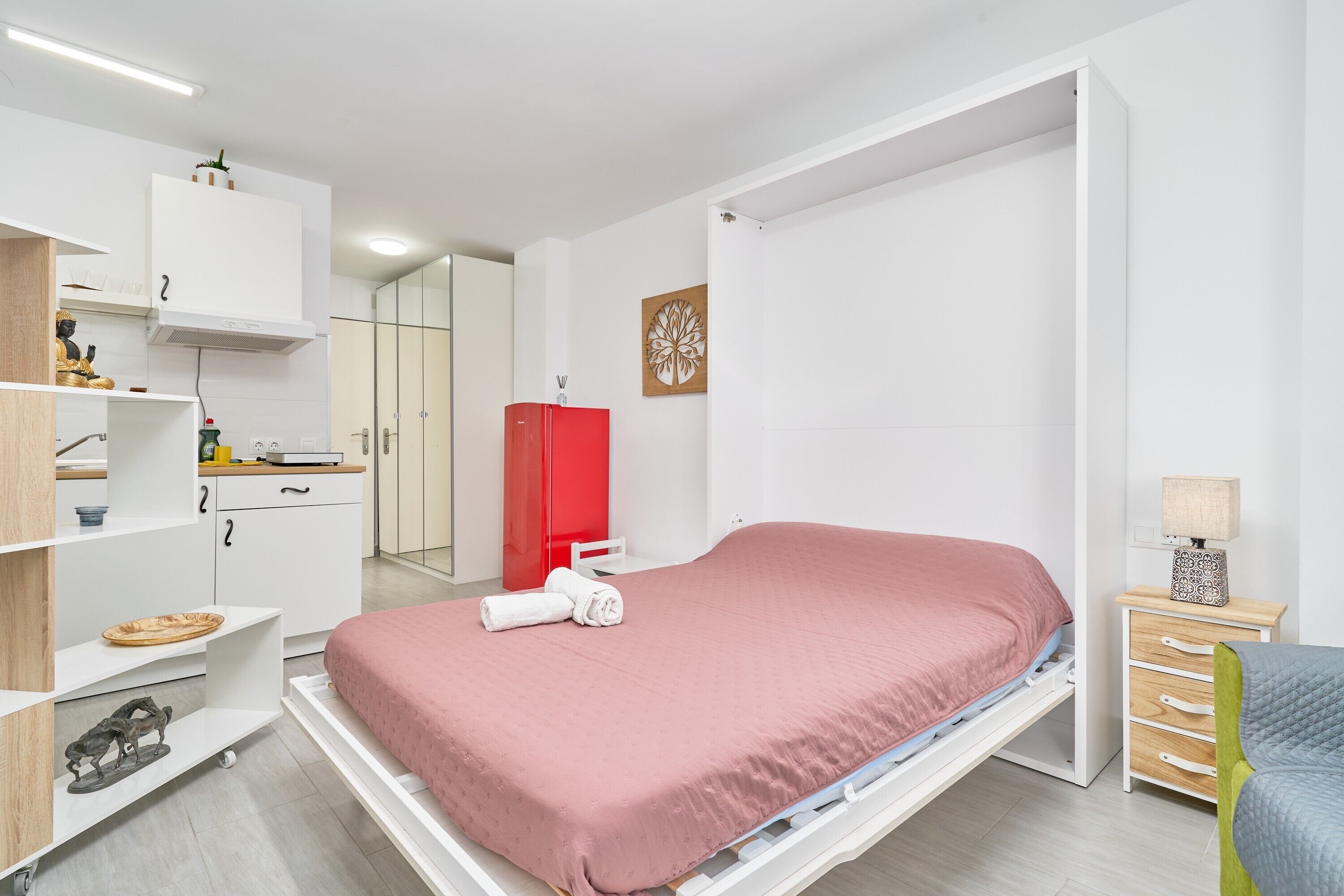 Wifi gratis y ropa de cama
