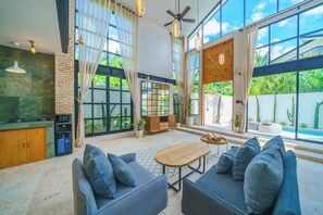 Living area - Rent Your Own Luxury Villa with 1 Bedrooms, Bali Villa 2175 (Bali)