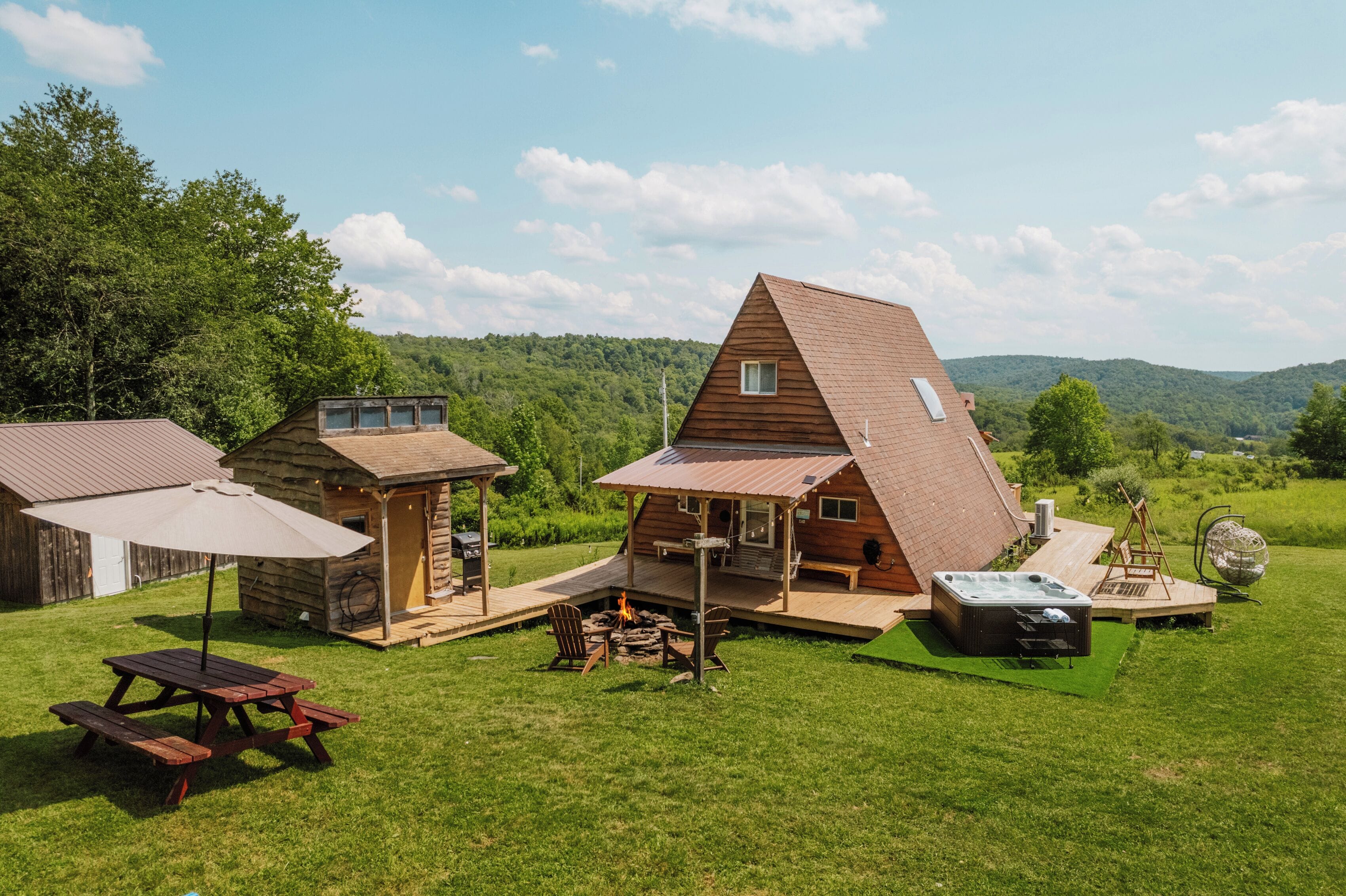 Opções para refeição ao ar livre