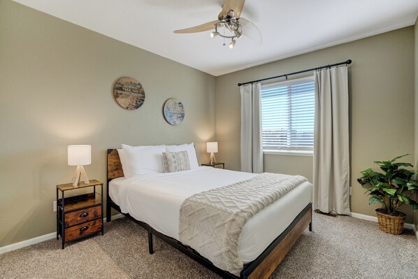 3 habitaciones, tabla de planchar con plancha y wifi gratis 