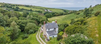 Cwmtawel, Holiday Cottage Ceibwr Bay, Sleeps 4, 3 bedrooms,  bathrooms