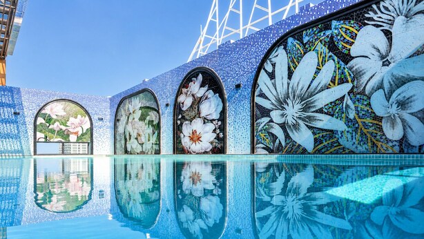 Rooftop pool - Grand Luxury Hotel Ninh Chu (Dong Hai)