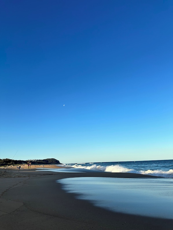 Beach nearby, beach towels