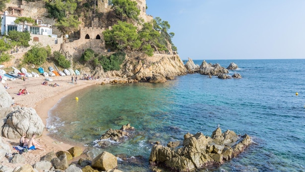 Villa | View from property - Villa on Costa Brava With Pool & Sea Views (Vidreres)