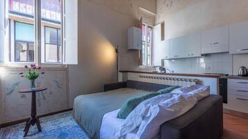 1 Schlafzimmer, Schreibtisch, Bügeleisen/Bügelbrett, WLAN