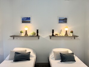 1 chambre, fer et planche à repasser, Wi-Fi, draps fournis