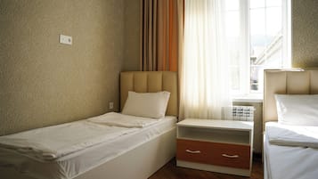 2 slaapkamers, een strijkplank/strijkijzer, wifi, beddengoed