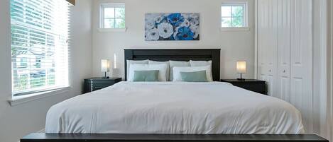 5 bedrooms, iron/ironing board, travel crib, WiFi