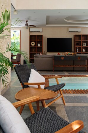 Interior - 9Br Luxury Villas Aldea Zama, Private Pools & Gym! (Q.R.)