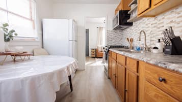 Microwave, oven, stovetop