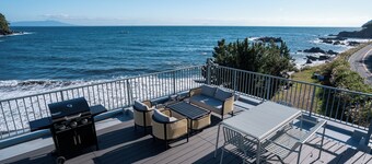 Luxury in a secluded place Ocean view suite/Sauna/Hot spring/BBQ
