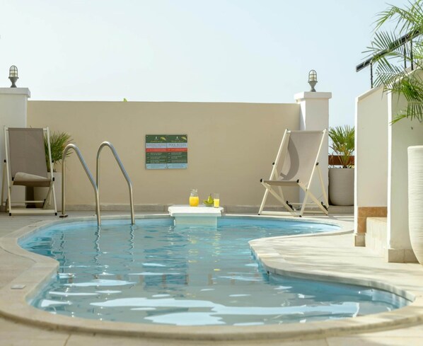 Indoor pool, outdoor pool - Villa in Rethymno With Pool & Jacuzzi (Rethymno)