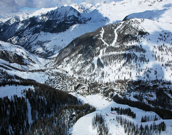 Aerial view - Residence L'eyssina (Vars)