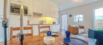 Fine ground-floor apartment with private garden