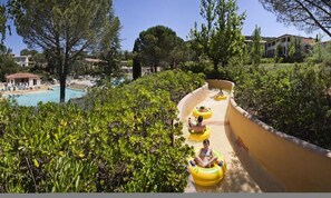 Outdoor pool, a heated pool - Le Vallon for 2 Adults and 1 Child (Grospierres)