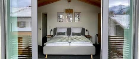 2 makuuhuonetta, vuodevaatteet