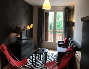 Living room - 2 Rooms for 6 People (Les Deux Alpes)