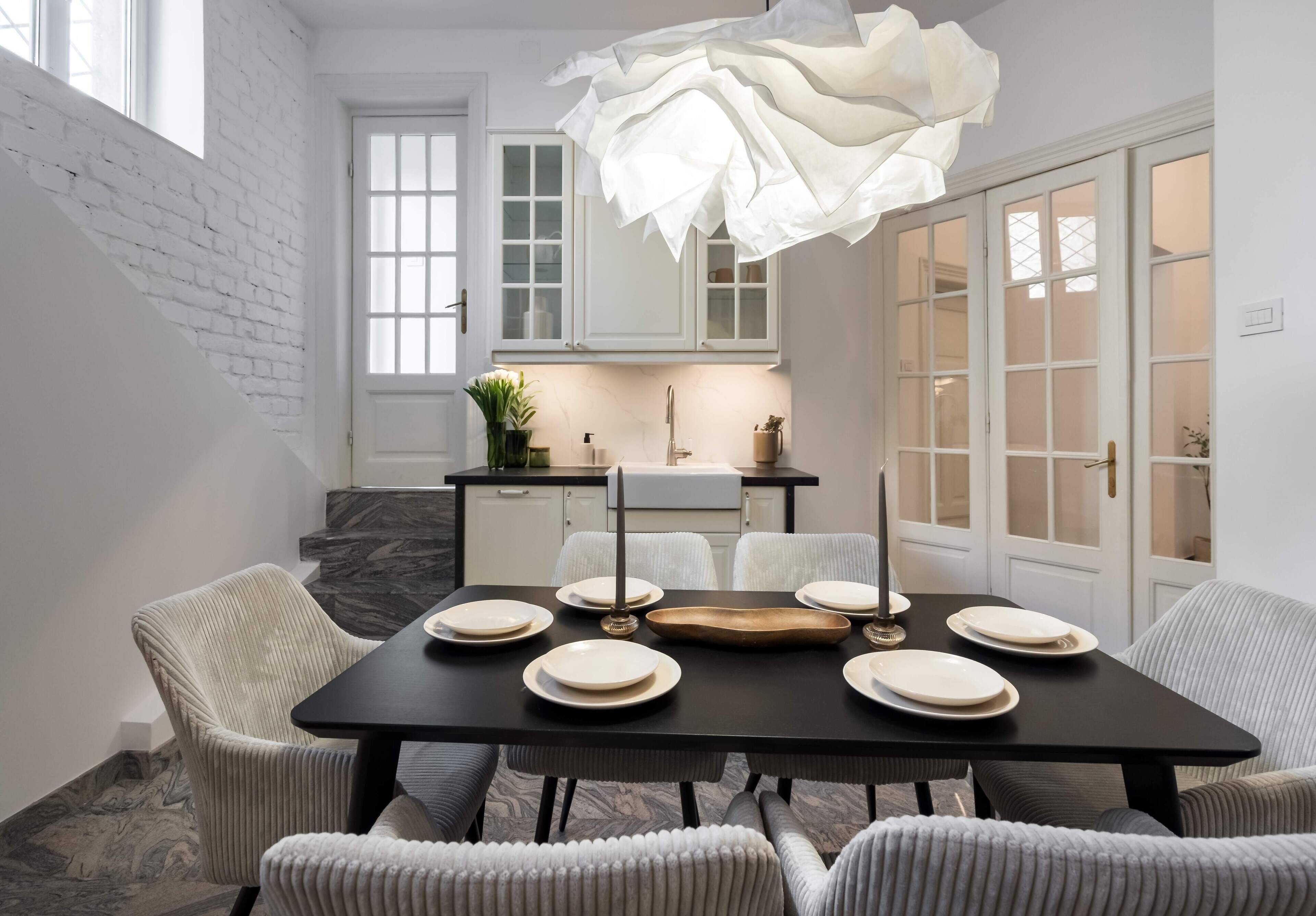 Apartamento superluxo, 3 quartos, sacada, vista para a cidade | Cozinha privada | Cafeteira/chaleira, chaleira elétrica