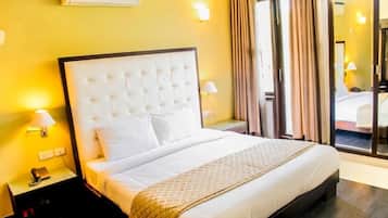 In-room safe, laptop workspace, soundproofing, iron/ironing board