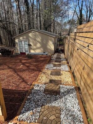 Enceinte de l’hébergement