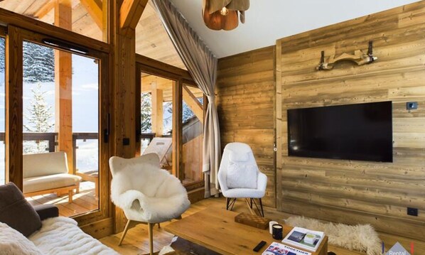 Living area - Residence Ariondaz Anemone for 6 People (Courchevel)