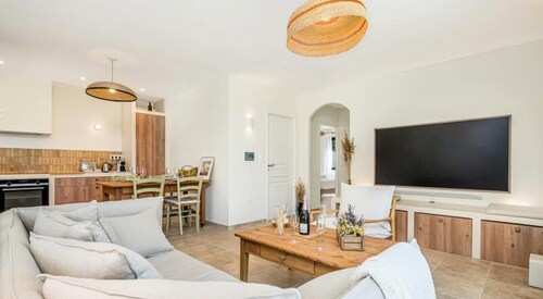 Villa Oliveda Piscine Salon Cinema