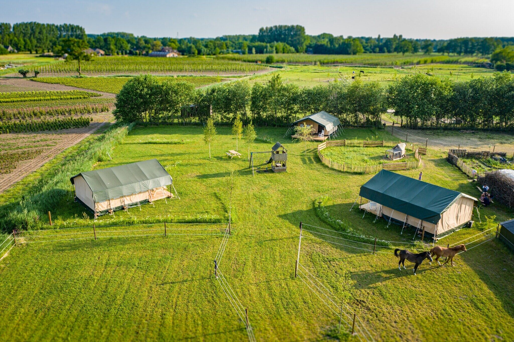 Terrein van de accommodatie