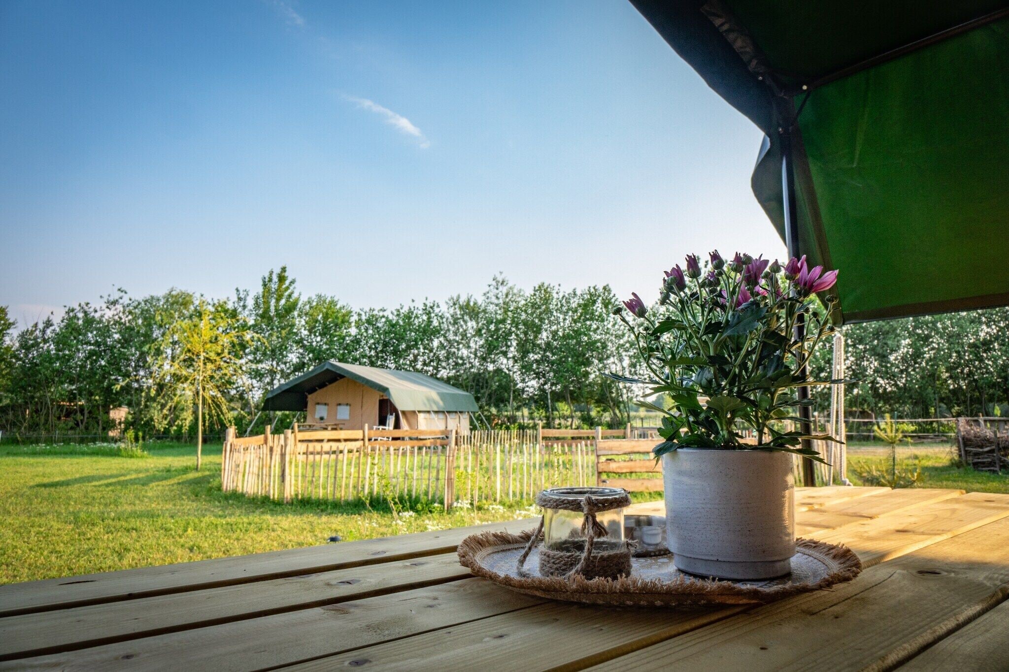 Enceinte de l’hébergement
