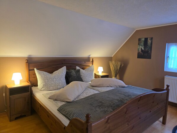 1 makuuhuone, ilmainen Wi-Fi, vuodevaatteet